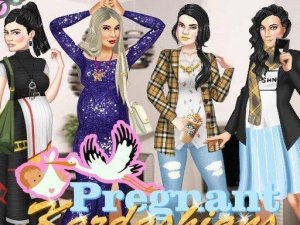 Maternity Style Sisters Dress-Up - Ludoryx free online game