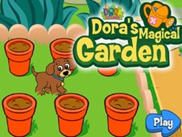 Dora's Magical Garden Online Game - Kids Gardening Game