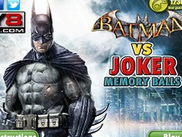 Batman vs Joker Memory Balls Online Puzzle Game