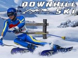 Downhill Ski Online Arcade Game