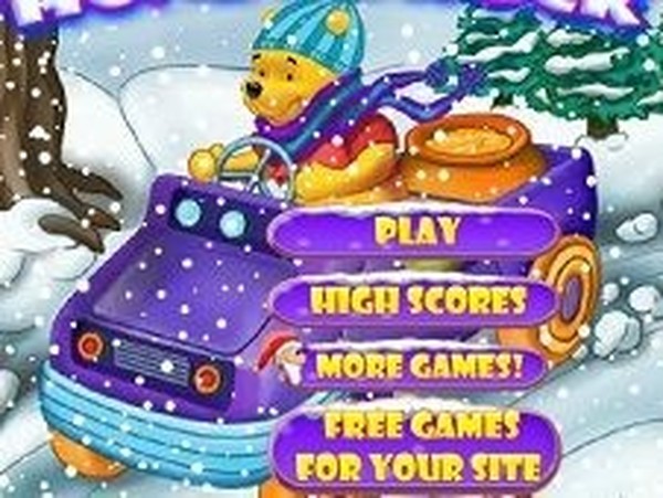 Pooh Bear Honey Truck Driving Game - Arcade Game