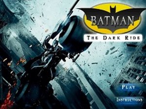Batman the Dark Ride Motorcycle Game Arcade Game
