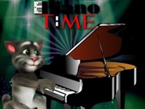 Talking Tom Piano Time Online Music Game