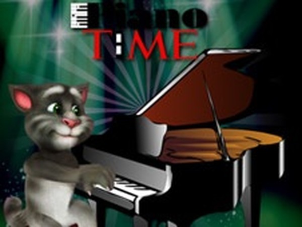Talking Tom Piano Time Online Music Game