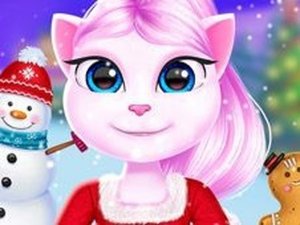 Angela Christmas Decor Online Game - Dress Up Game