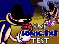 FNF Sonic.EXE Test Online Arcade Game