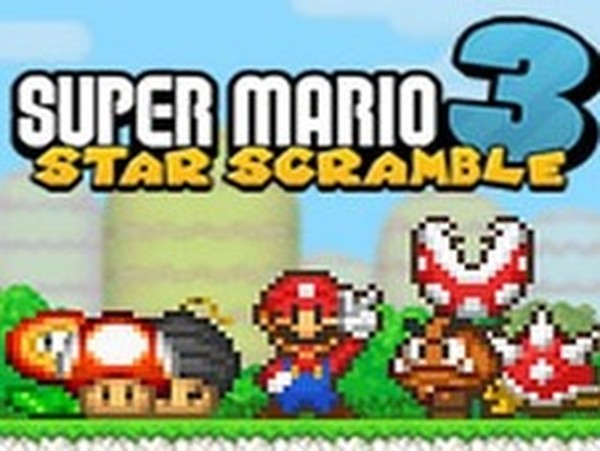 Super Mario Star Scramble 3 Online Arcade Game