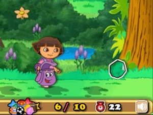 Dora Item Catch Online Arcade Game
