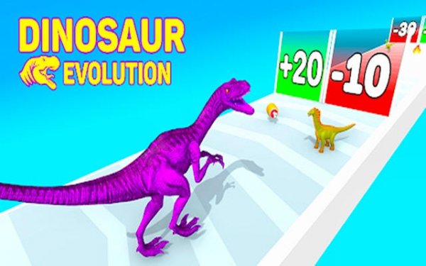 Dinosaur Run: Dino Evolution 3D Online Game