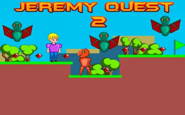 Jeremy Quest 2: Gem Hunter Platformer Online Game