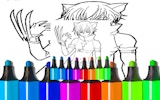 Manga Art Coloring Workshop
