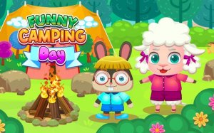Funny Camping Day: Outdoor Adventure Simulation Game