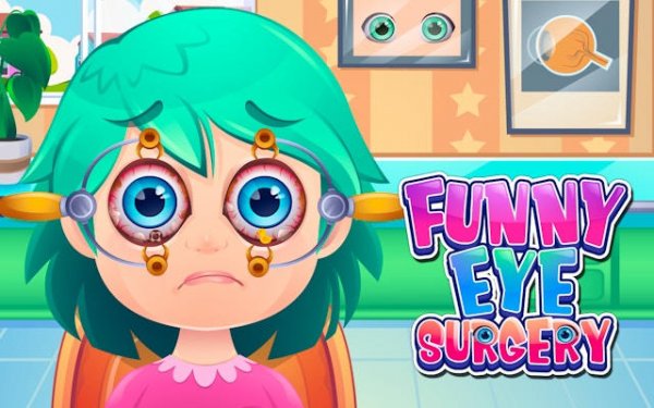 Funny Eye Surgery: Kids Eye Care Game