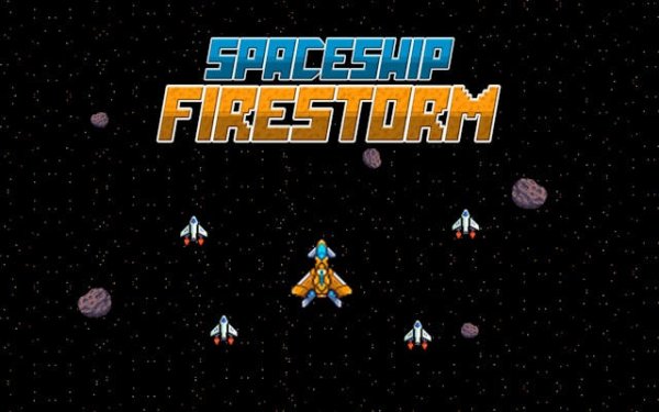 Spaceship Firestorm: Laser Arcade Precision Fighter Online Game