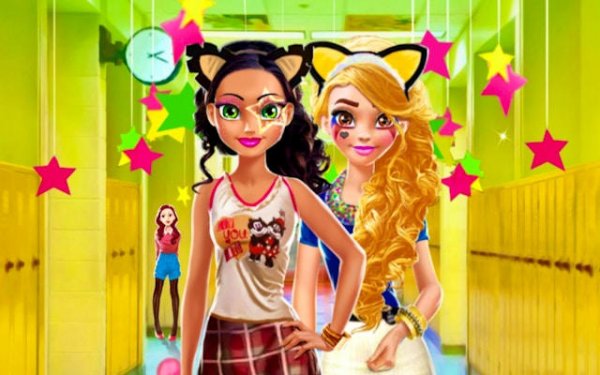 Tina - Back To School: Fashion Makeover Online Game