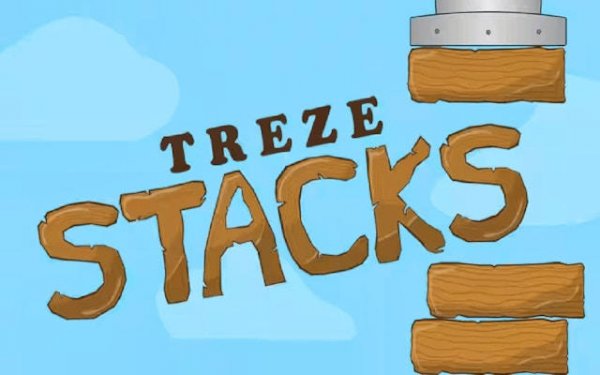 Treze Stacks Wood Stacking Puzzle Game Online - Balance Puzzle Game