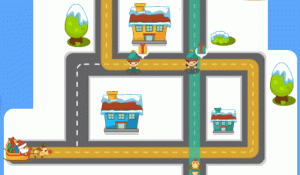Holiday Path Logic Puzzle
