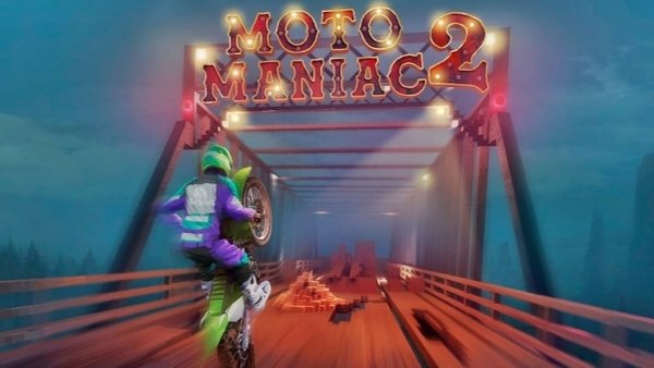 Moto Maniac 2: Night Dirt Bike Racing Game: Arcade Game