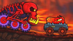 Car Eats Car: Volcanic Adventure - Survival Driving Game Arcade Game