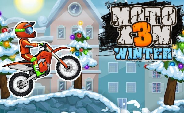 Moto X3M 4 Winter Stunt Bike Game Arcade Game