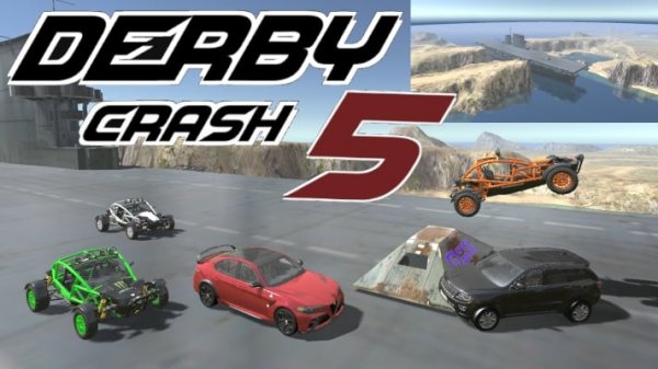 Derby Crash 5 Driving Game Online Arcade Game