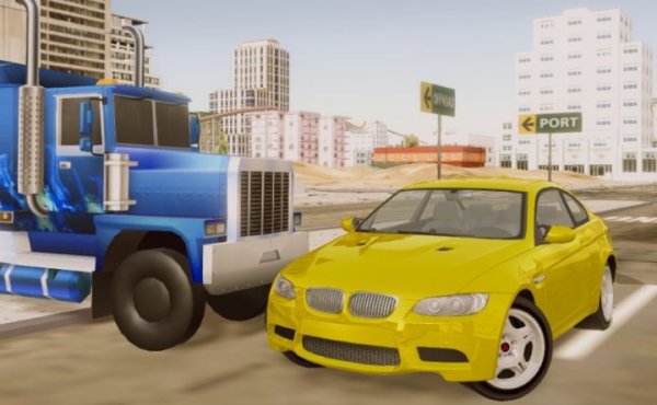 Crazy Car Stunts Online Arcade Game